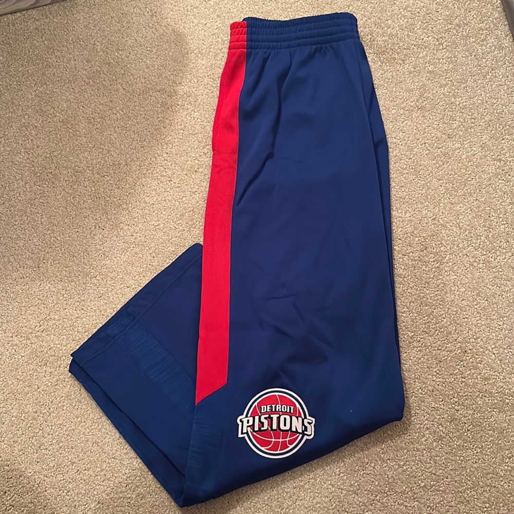 Official Detroit Pistons Warm-Up Pants
